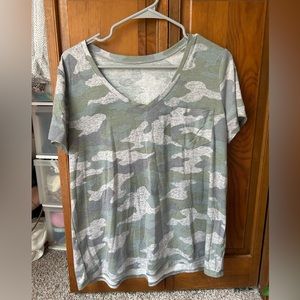 V Neck Camp Soft Tshirt - SO